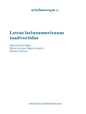cover image of Letras latinoamericanas inadvertidas